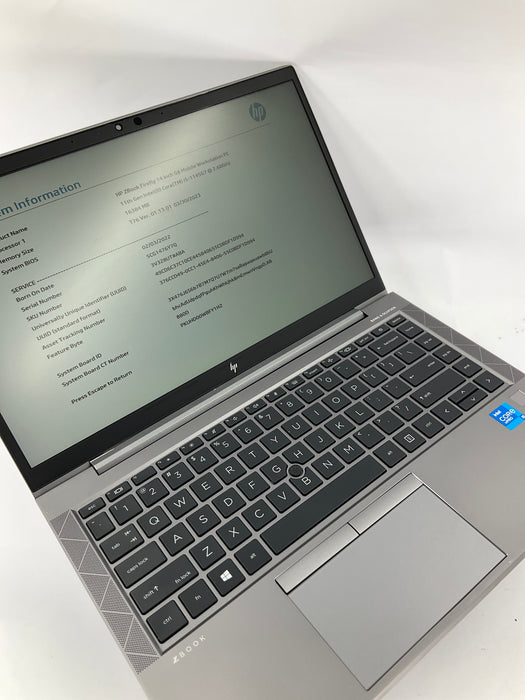 HP ZBook Firefly 14 G8 14" Core i5-1145G7 256GB 16GB B Win 11 Pro T500