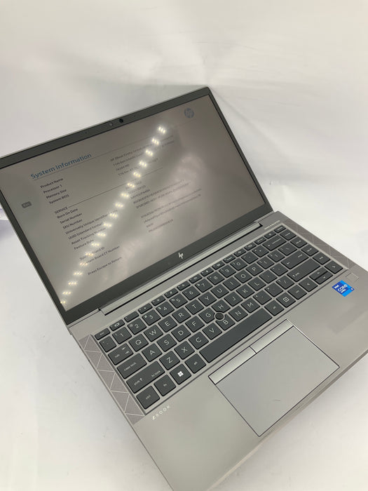 HP ZBook Firefly G8 14" Core i7-1185G7 256GB 16GB B Win 11 Pro