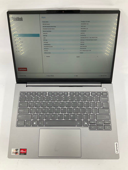 Lenovo ThinkBook 14 G7 21MV 14" Touch AMD Ryzen 7 7735HS 512GB 16GB Win 11 Pro