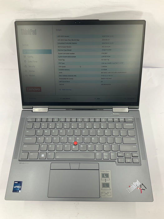 Lenovo ThinkPad X1 Yoga 8th Gen 14" Touch Core i7-1370P 512GB 16GB Win 11 Pro