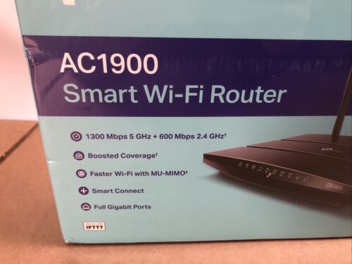 NEW! TP-Link Archer A9 AC1900 Wireless Smart MU-MIMO Dual Band Wi-Fi Gigabit Router