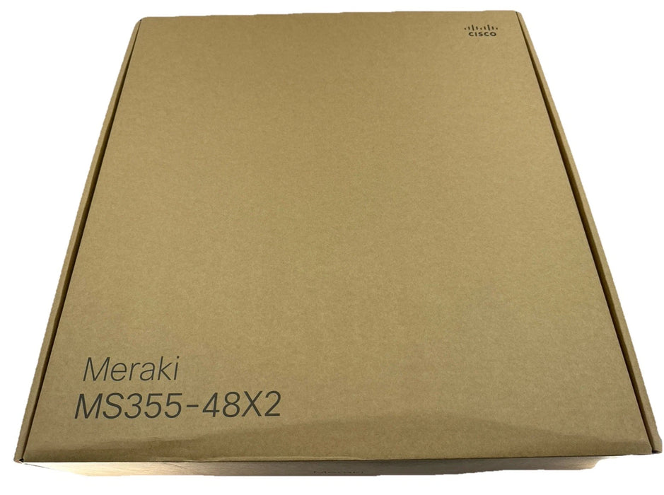 NEW Cisco Meraki MS355-48x2-HW Layer 3 Cloud managed 48GE 24xmG Switch 1025 Watt