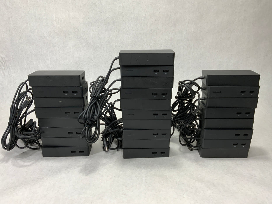 Lot of 13 - Microsoft 1661 Surface Docking Stations w/ 90W Power Supplies 1749
