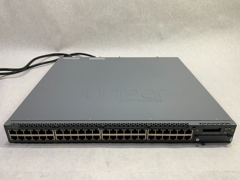 Juniper Networks EX Series EX4300-48P 48-Port 10/100/1000 POE+ Rack Switch 2xPSU