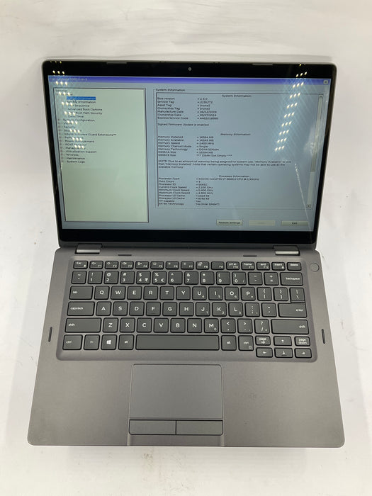 Dell Latitude 5300 2-IN-1 13" Core i7-8665U 256GB 16GB B Win 11 Pro