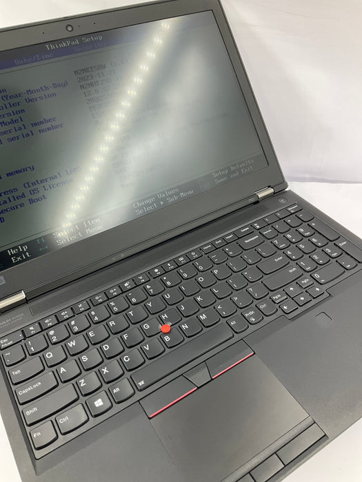 Lenovo ThinkPad P53 15" Core i7-9750H 512GB 16GB A Win 11 Pro T1000