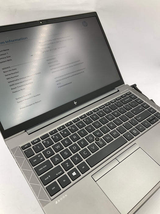 HP ZBook Firefly 14 G7 Workstation 14" Core i7-10610U 512GB 16GB B Win 11 Pro