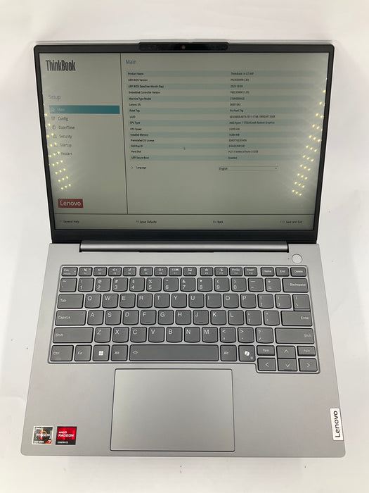 Lenovo ThinkBook 14 G7 ARP 14" Touch AMD Ryzen 7 7735HS 512GB 16GB B Win 11 Pro