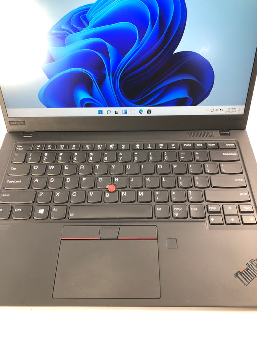 Lenovo ThinkPad X1 Carbon 7th Gen 14" Intel Core i7-8565U 256GB SSD 16GB RAM B Win 11 Pro