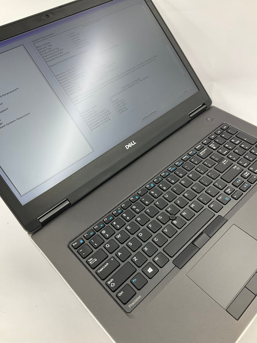 Dell Precision 7740 17.3" Core i9-9980HK 512GB 64GB Win 11 Pro RTX 3000