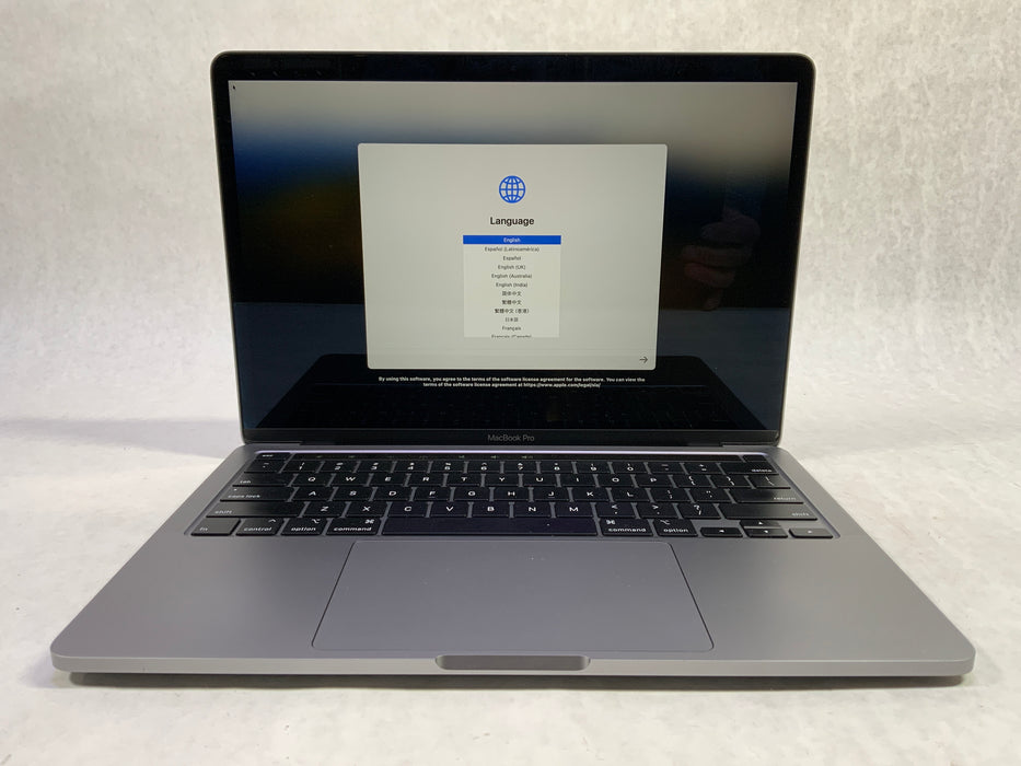 2020 Apple MacBook Pro 13.3" Intel Core i5-1038NG7 512GB flash 16GB RAM macOS Sonoma