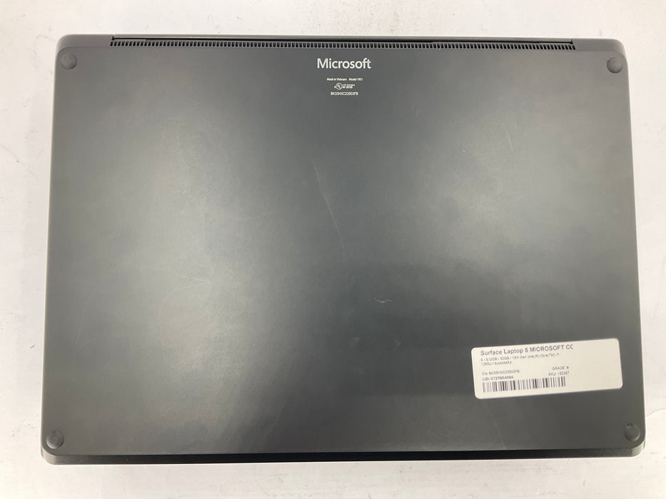 Microsoft Surface Laptop 5 13.5" Core i7-1265U 512GB 32GB Win 11 Pro
