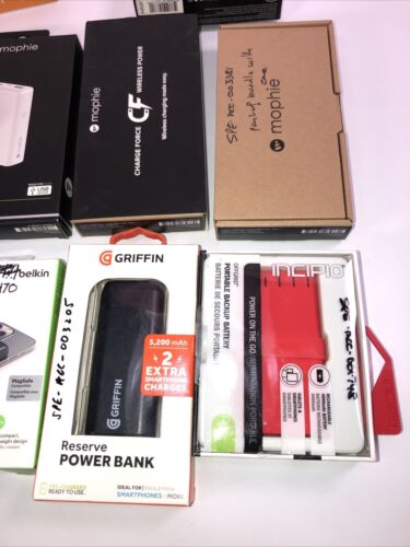 Lot of 12 - Power Bank Charging Portable External Battery Backup For Cell Phones