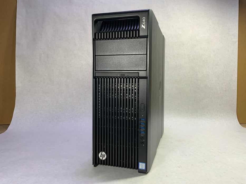 HP Z640 Workstation PC Intel Xeon E5-2640 v4 500GB SSD 16GB RAM M4000 A Win 10 Pro