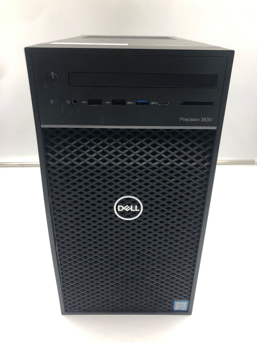 Dell Precision 3630 Tower Intel Core i7-8700K 256GB SSD 32GB RAM Win 11 Pro GTX 1060