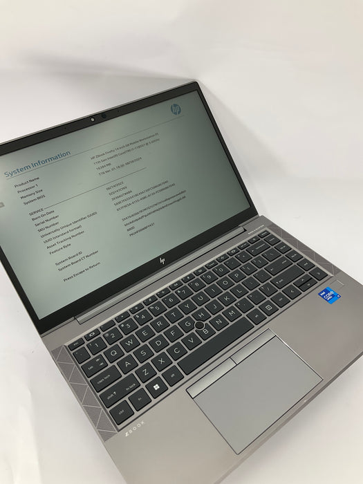 HP ZBook Firefly G8 14" Core i7-1185G7 256GB 16GB B Win 11 Pro