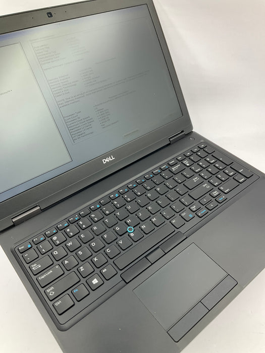 Dell Latitude 5591 15.6" Core i7-8850H 512GB 16GB B Win 11 Pro MX130 *READ*