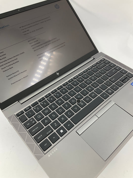 HP Zbook Firefly G8 14" Core i7-1185G7 512GB 16GB B Win 11 Pro