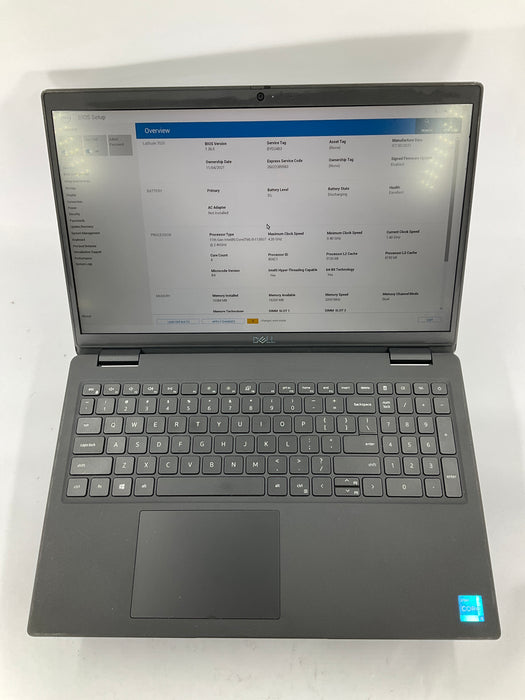 Dell Latitude 3520 15.6" Core i5-1135G7 256GB 16GB B Win 11 Pro