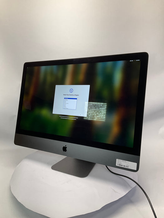 2017 (Late) Apple iMac Pro 27" 5K Xeon W-2140B 2TB 32GB Sequoia