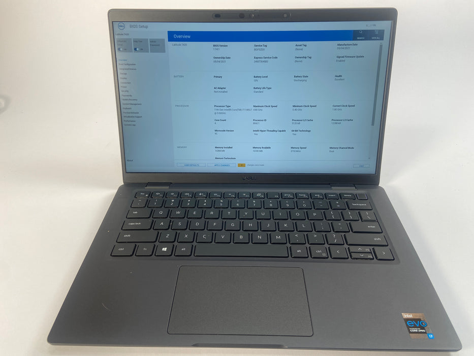 Dell Latitude 7420 14" Intel Core i7-1185G7 512GB SSD 16GB RAM Win 11 Pro