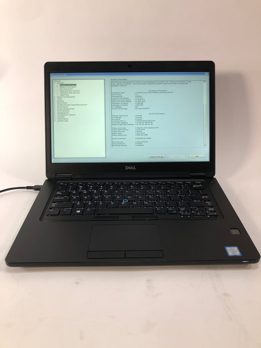 Dell Latitude 5490 14" Intel Core i7-8650U 256GB SSD 16GB RAM Win 11 Pro