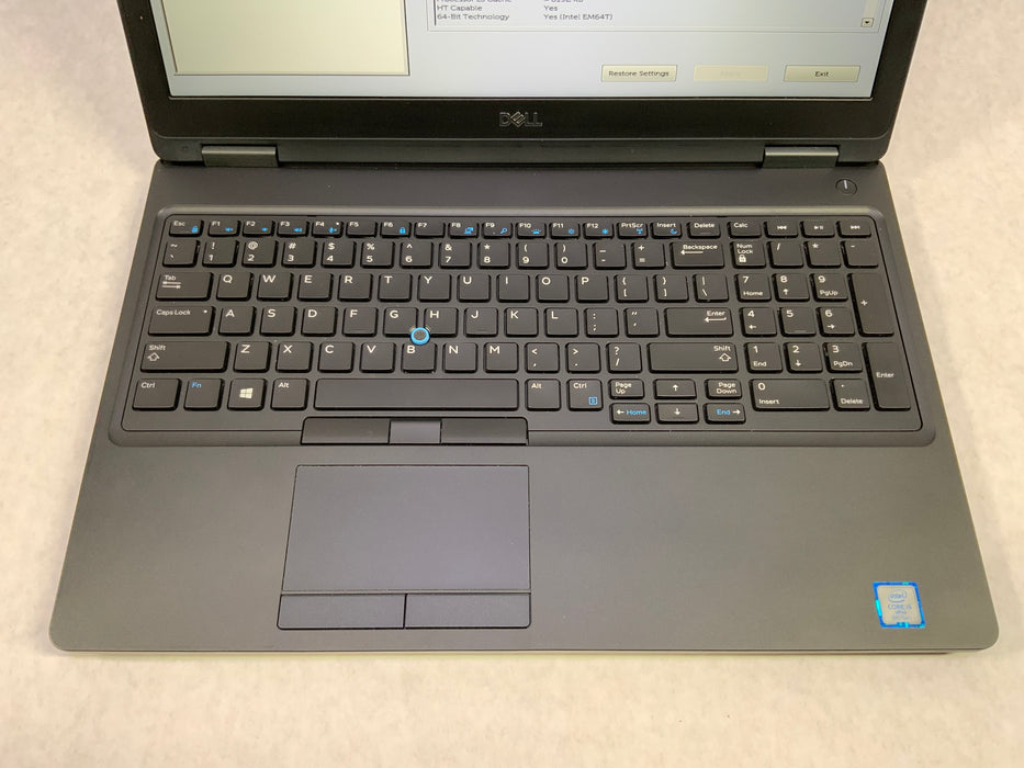 Dell Latitude 5591 15.6" Intel Core i5-8400H 256GB SSD 8GB RAM Win 11 Pro