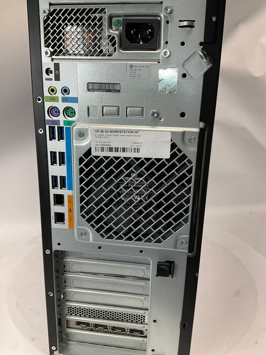 HP Z6 G4 Workstation Xeon W-3245 256GB 32GB Win 11 Pro M4000
