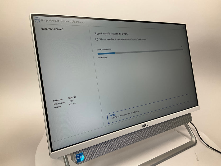 Dell Inspiron 5400 AIO 24" Core i3-1115G4 256GB 8GB Win 11 Pro