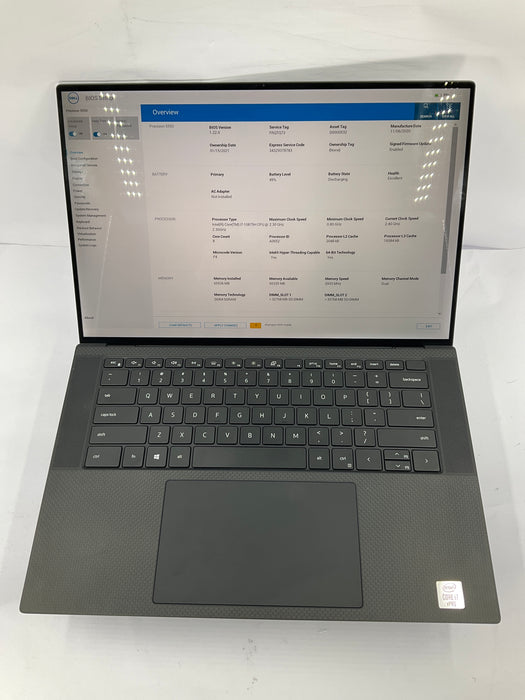 Dell Precision 5550 15" Touch Core i7-10875H 512GB 64GB Win 11 Pro T2000
