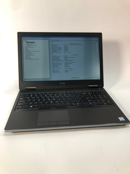 Dell Precision 7540 15.6" Intel Core i7-9850H 256GB SSD 16GB RAM Win 11 Pro T2000