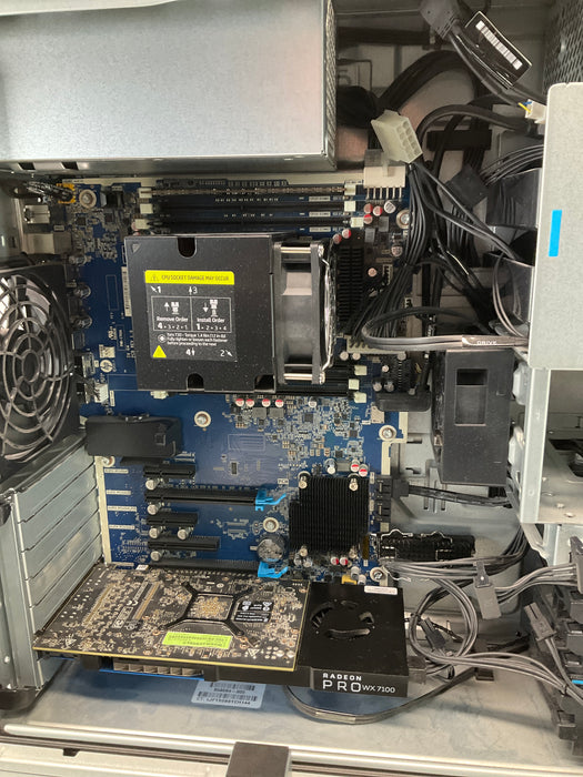 HP Z6 G4 Workstation Xeon Silver 4216 512GB 32GB Win 11 Pro Radeon Pro WX 7100