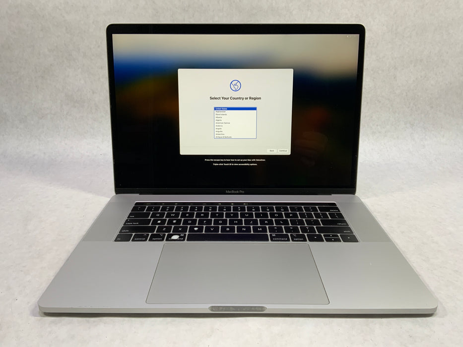 2019 Apple MacBook Pro 15.4" Intel Core i7-9750H 512GB SSD 16GB RAM macOS Sonoma