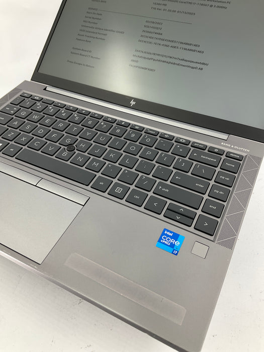 HP ZBook Firefly G8 14" Core i7-1185G7 512GB 16GB B Win 11 Pro