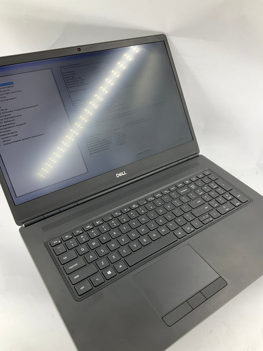 Dell Precision 7750 17.3" Core i7-10850H 256GB 16GB Win 11 Pro T1000
