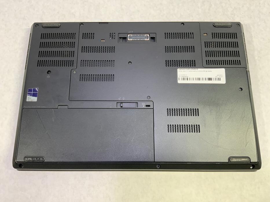 Lenovo ThinkPad P50 15.6" Intel Core i7-6700HQ 256GB SSD 32GB RAM Win 10 Pro Quadro M1000M