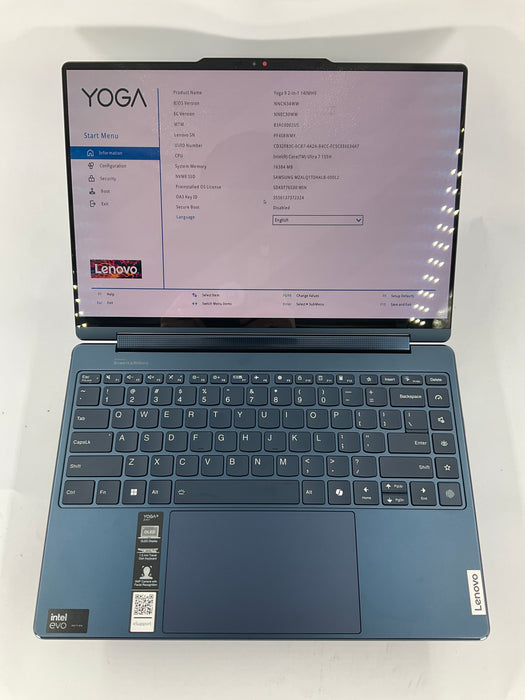 Lenovo Yoga 9 14" 2in1 Touch Core Ultra 7 155H 1TB 16GB A Win 11 Pro