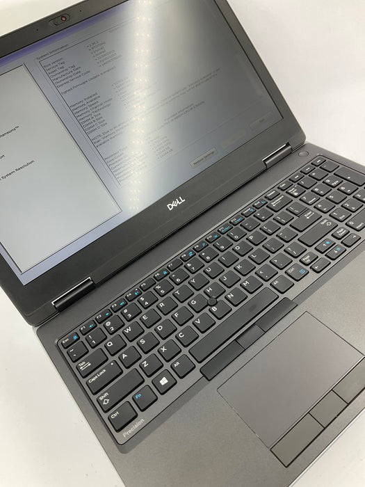 Dell Precision 7540 15.6" Core i9-9880H 512GB 32GB Win 11 Pro T2000