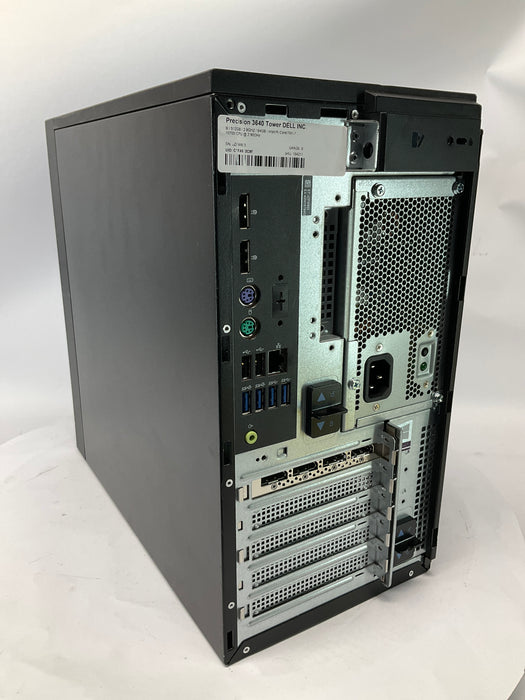 Dell Precision 3640 Tower Core i7-10700 512GB 64GB Win 11 Pro P2200