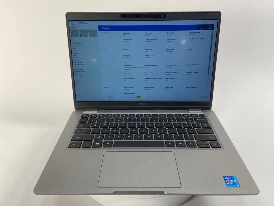 Dell Latitude 5320 13.3" Intel Core i7-1185G7 256GB SSD 32GB RAM Win 11 Pro