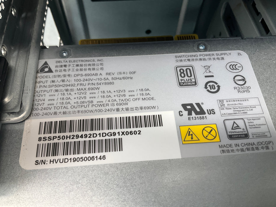 Lenovo ThinkStation P520 Xeon W-2125 1TB 32GB Win 11 Pro RTX 2080 Ti