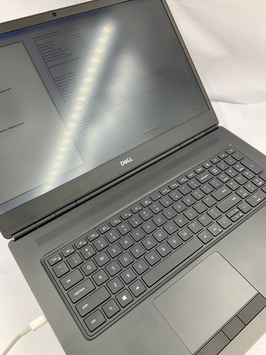 Dell Precision 7750 18" Xeon W-10885M 2TB 64GB Win 11 Pro RTX 4000