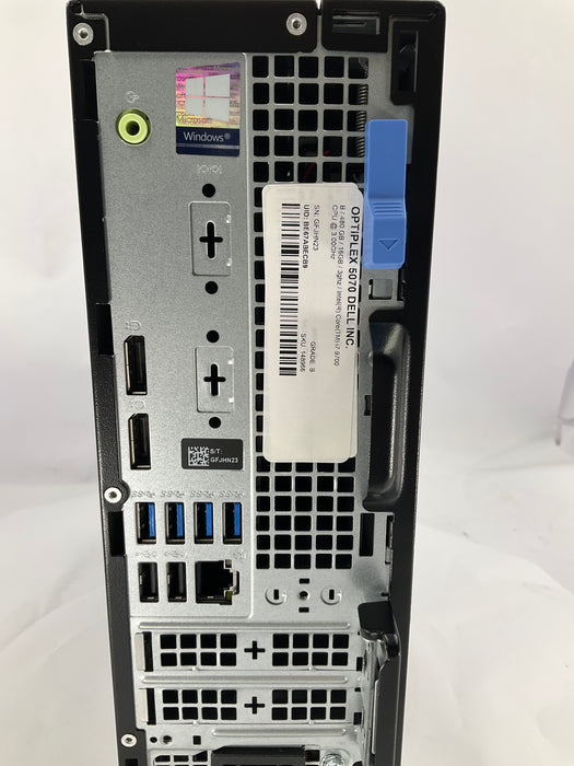 Dell Optiplex 5070 Core i7-9700 480GB 16GB B Win 11 Pro