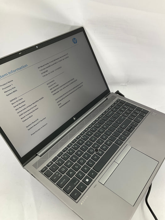 HP ZBook Firefly G8 Mobile Workstation 15.6" Core i7-1185G7 1TB 32GB B Win11 Pro
