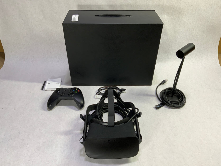 Oculus Rift VR Virtual Reality Bundle Headset C-4A, Rift Wireless Sensor 3P-A, Xbox 1697 Controller