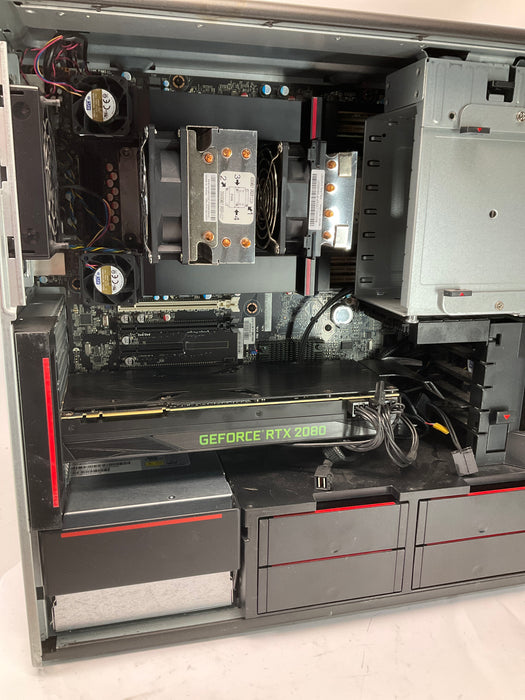 Lenovo ThinkStation P720 Dual Xeon Gold 6134 512GB 32GB Win 11 Pro RTX 2080