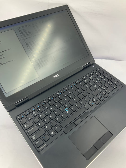 Dell Precision 7530 15" Core i7-8750H 512GB 16GB B Win 11 Pro P1000