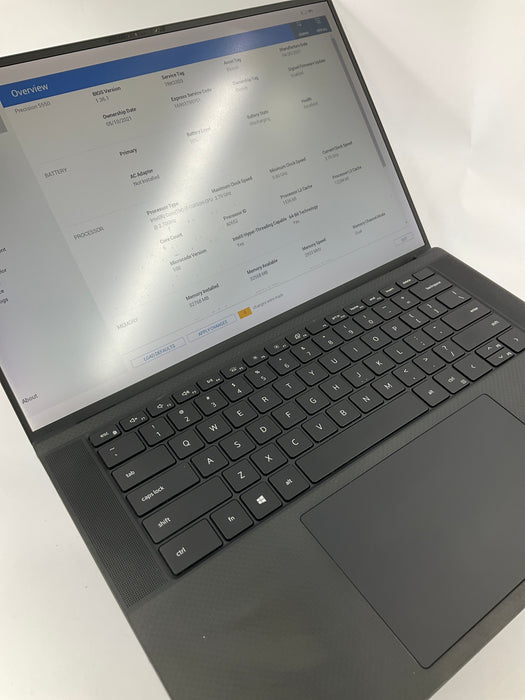 Dell Precision 5550 15.6" Core i7-10850H 1TB 32GB B Win 11 Pro T1000