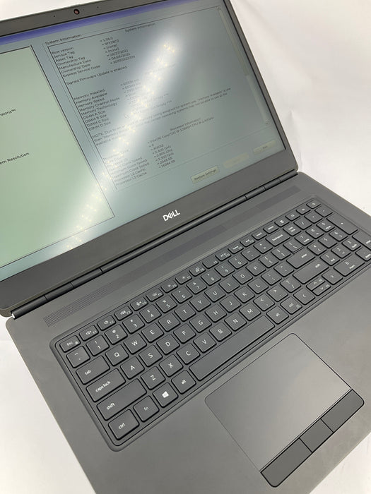 Dell Precision 7750 17.3" Core i9-10885H 512GB 64GB Win 11 Pro RTX 5000