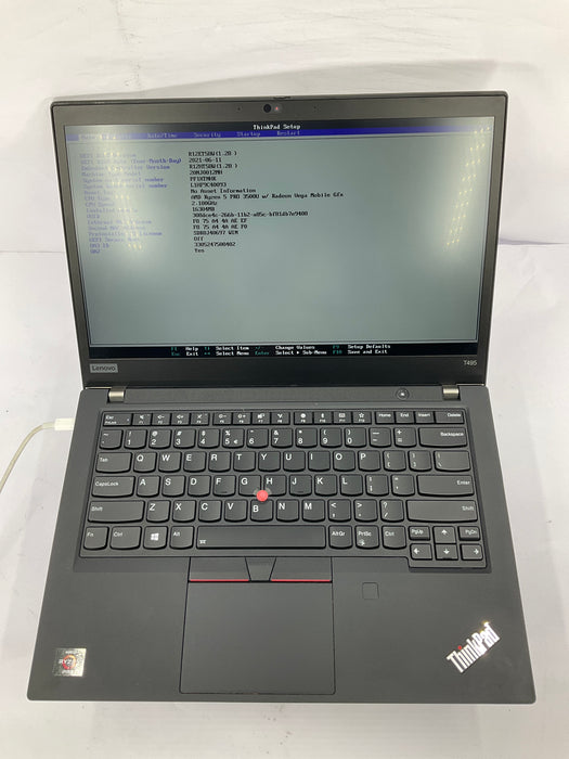 Lenovo ThinkPad T495 14" AMD Ryzen 5 Pro 3500U 256GB 16GB B Win 11 Pro